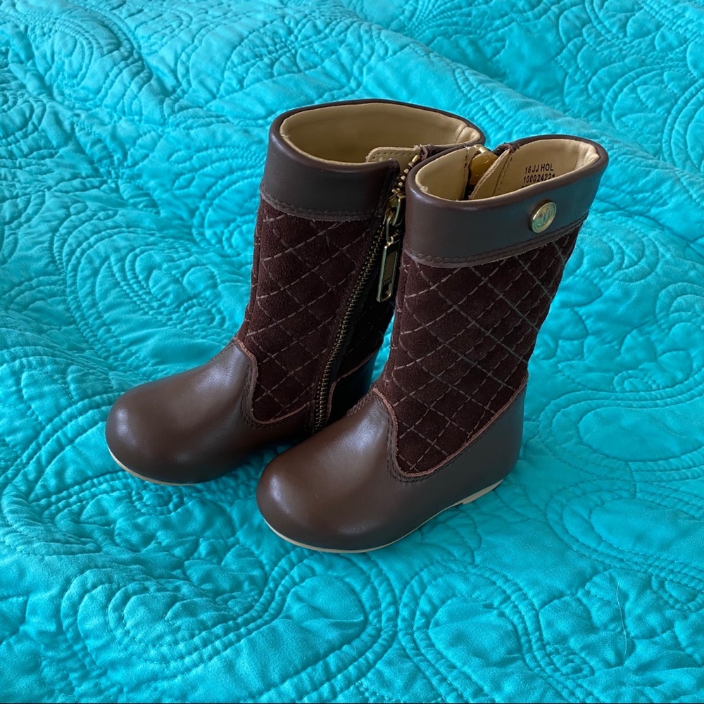 Janie and Jack boots - Size 4